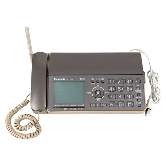 【中古】Panasonic　普通紙ファクス　KX-PD502-T　本体のみ