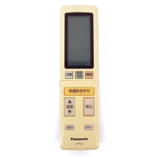 【中古】Panasonic　エアコンリモコン　A75C4629　本体いたみ