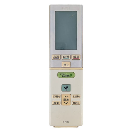 【中古】SHARP　エアコンリモコン　A829JB