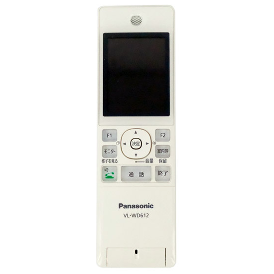 【中古】Panasonic　ワイヤレスモニター子機 VL-WD612　本体のみ　本体いたみ