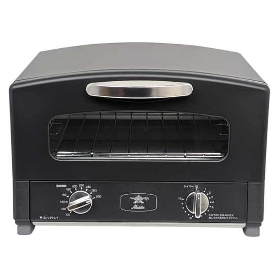 【中古】AIC JAPAN　グラファイトトースター　Aladdin AET-GS13A2(K)　未使用