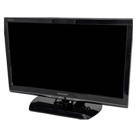【中古】SHARP　19V型 ハイビジョン 液晶テレビ　LC-19VK20　2024年製　リモコンなし