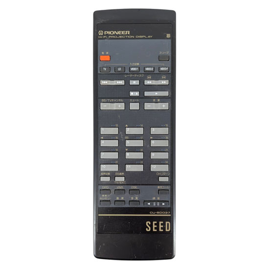 【中古】Pioneer　LDリモコン　CU-SD037