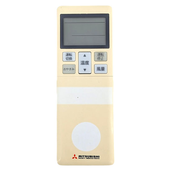 【中古】三菱重工製　エアコンリモコン　RLA502A710