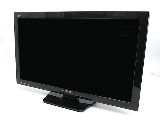 【中古】HITACHI　24V型 液晶テレビ Wooo　L24-A5　2018年製　リモコンなし