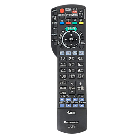 【中古】Panasonic　CATVリモコン　N2QAYB001004