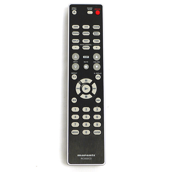 【中古】marantz　オーディオ用リモコン　RC004PMCD