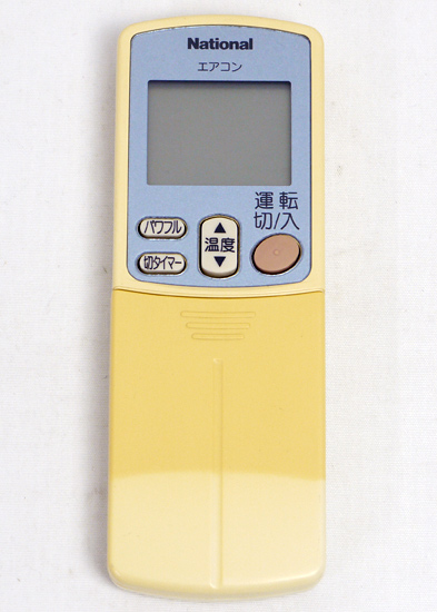 【中古】Panasonic　エアコンリモコン　ARC432A51