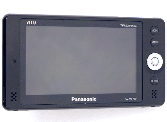 【中古】Panasonic　ポータブルTV VIERA SV-ME750-K　ブラック