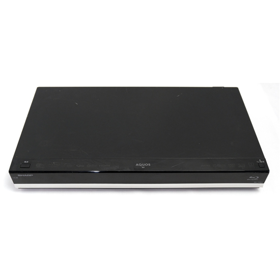 【中古】SHARP　AQUOS ブルーレイディスクレコーダー BD-T3800　リモコンなし