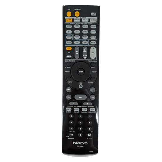 【中古】ONKYO　オーディオリモコン　RC-769M