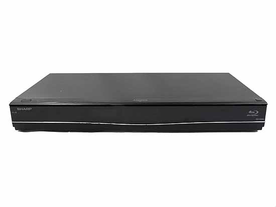 【中古】SHARP　AQUOS ブルーレイディスクレコーダー BD-S580　リモコンなし　本体いたみ