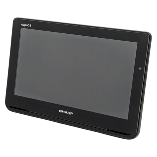 【中古】SHARP　ポータブル液晶テレビ AQUOSポータブル　2T-C12AF-B　ブラック