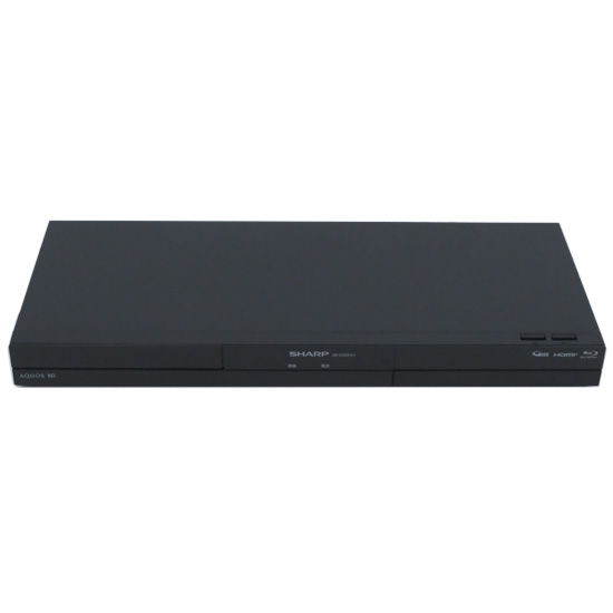 【中古】SHARP　AQUOS ブルーレイディスクレコーダー 2TB　2B-C20GW1　リモコンなし