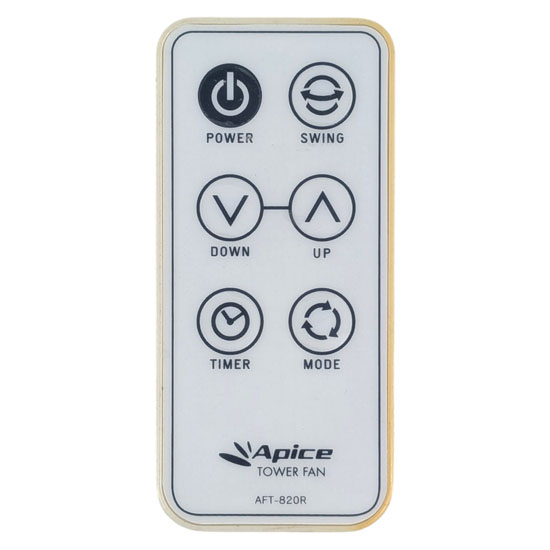 【中古】APIX　タワーファン用リモコン　AFT-820R　ホワイト　リモコンのみ