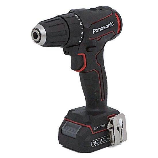 【中古】Panasonic　充電ドリルドライバー　EZ1D31F10D-R　赤　未使用