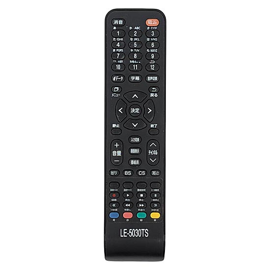 【中古】TEES　液晶テレビ LE-5030TS用リモコン　リモコンのみ