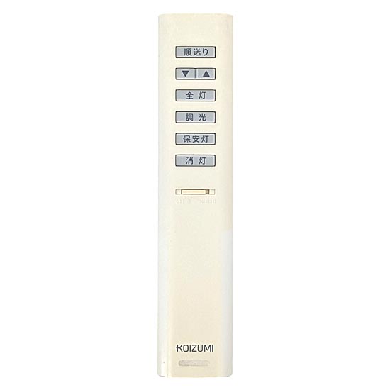 【中古】KOIZUMI　照明用リモコン　KRH-TA-7A