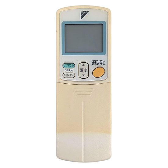 【中古】DAIKIN　エアコンリモコン　ARC432A3